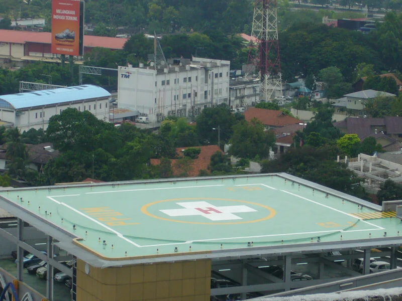 Helideck Pusat Perubatan Malayajpg